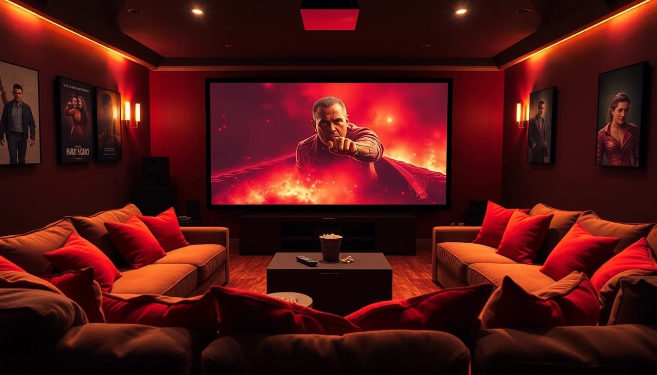 ดูหนังออนไลน์ฟรี บนจอโทรทัศน์ขนาดใหญ่ในโรงภาพยนตร์ที่บ้านพร้อมบรรยากาศอันอบอุ่น
