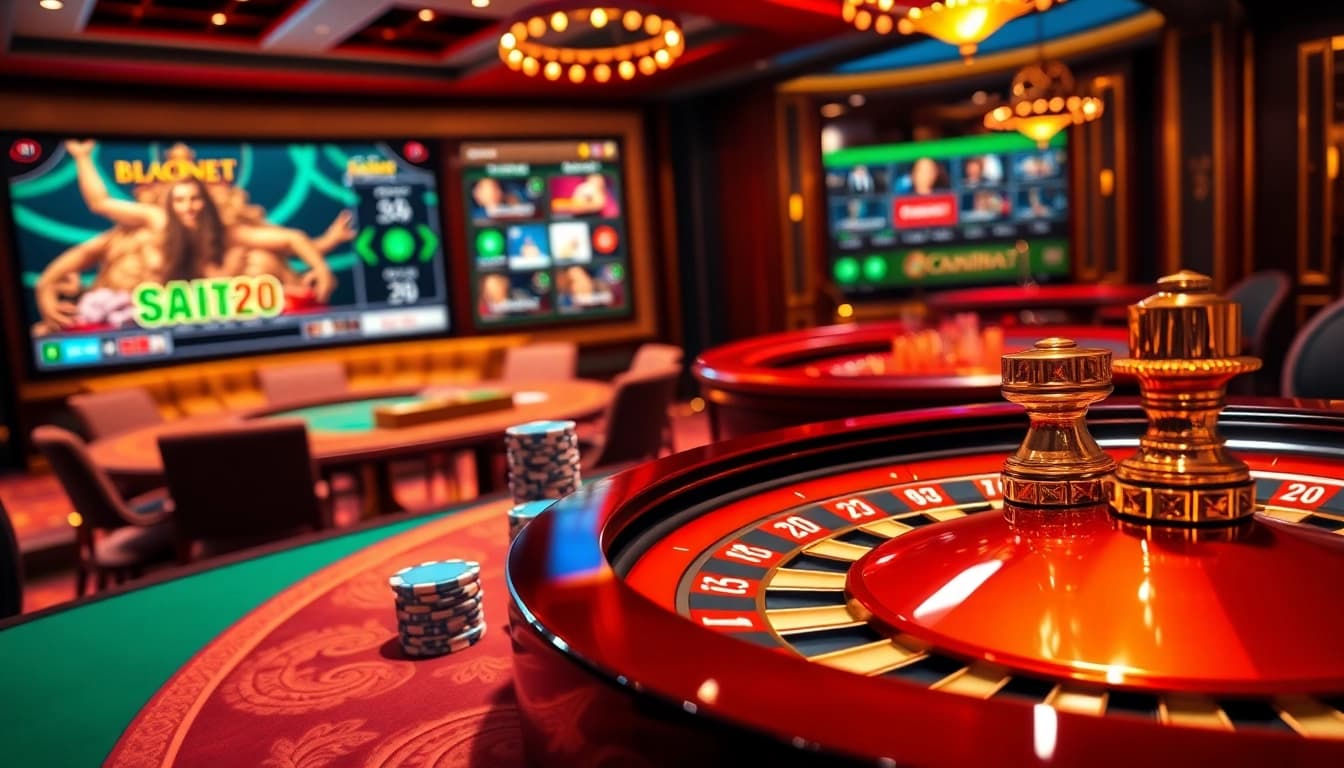 Casino VMAX 2026 offers thrilling poker and roulette games in a luxurious setting.
