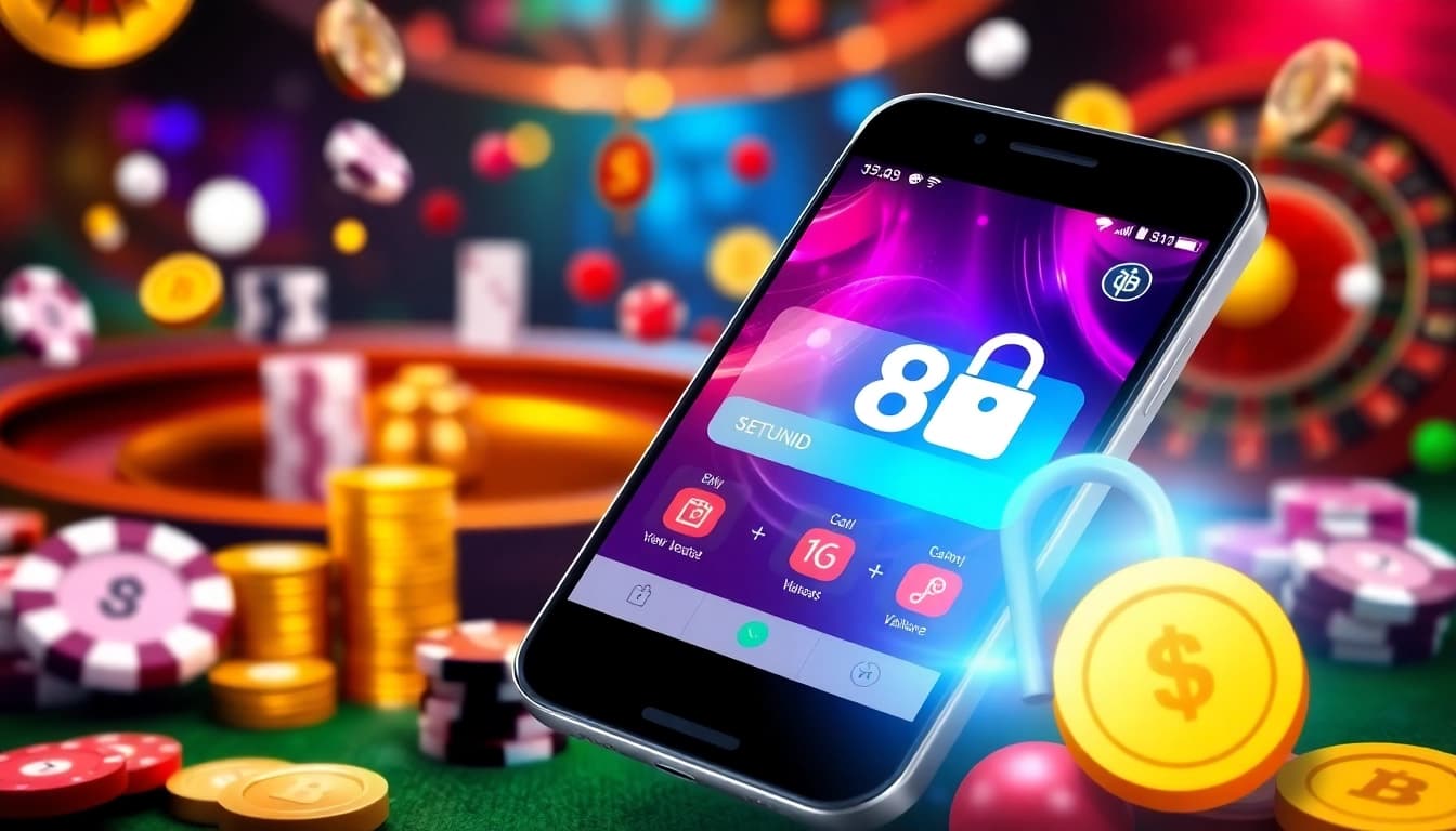 Experience the thrill of the DR88 app with secure online gambling features and vibrant casino elements.