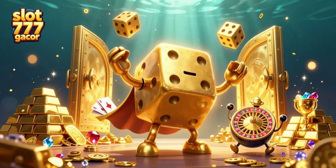 Experience thrilling wins in slot 777 gacor with 3D dice and treasure visualizations