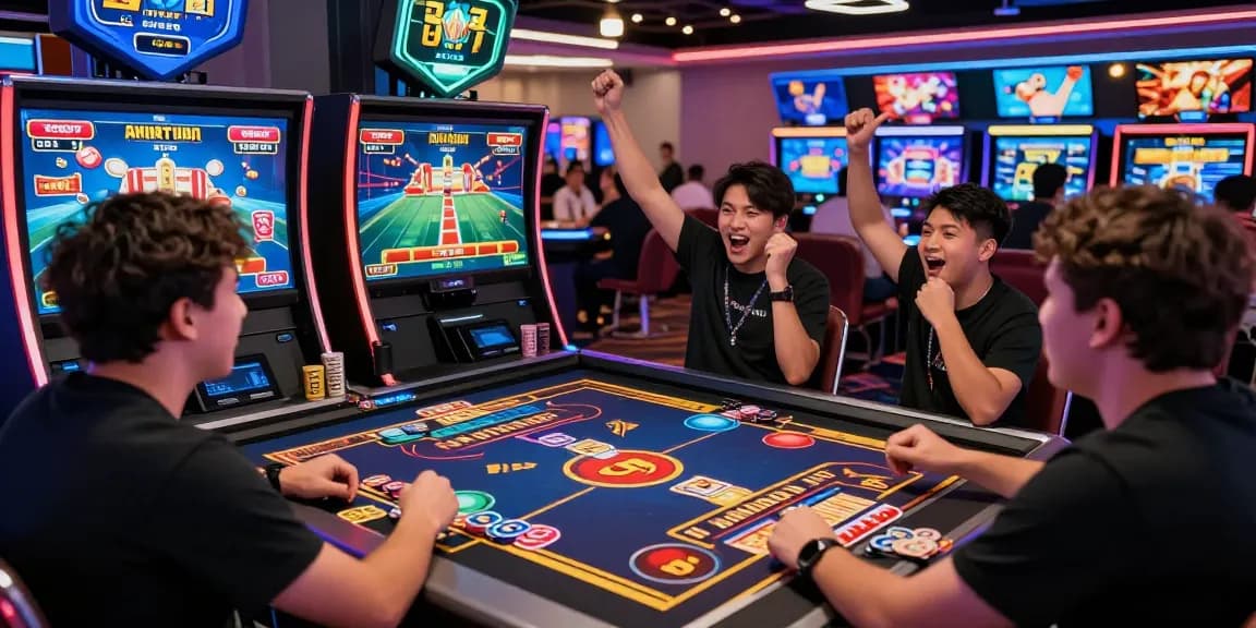 Engaged players enjoying the Aviator Pro crash game with lively atmosphere and instant withdrawals