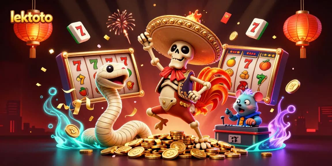 Experience thrilling slots with lektoto featuring a vibrant mariachi rooster and gold coins