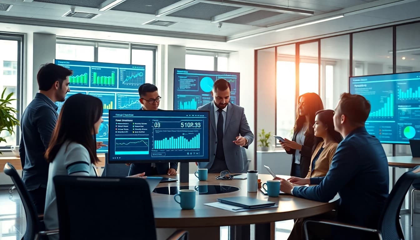 Enhance productivity with assistant for enterprise in a modern collaborative office.