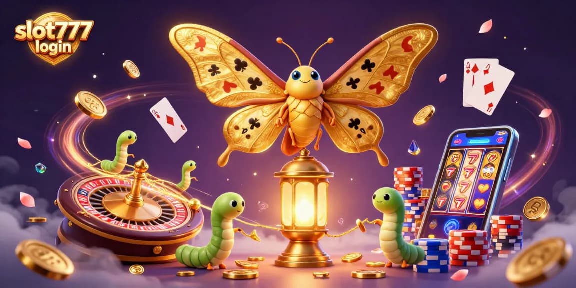 Experience the excitement of slot777 login with dazzling casino-themed art featuring dynamic slot elements.
