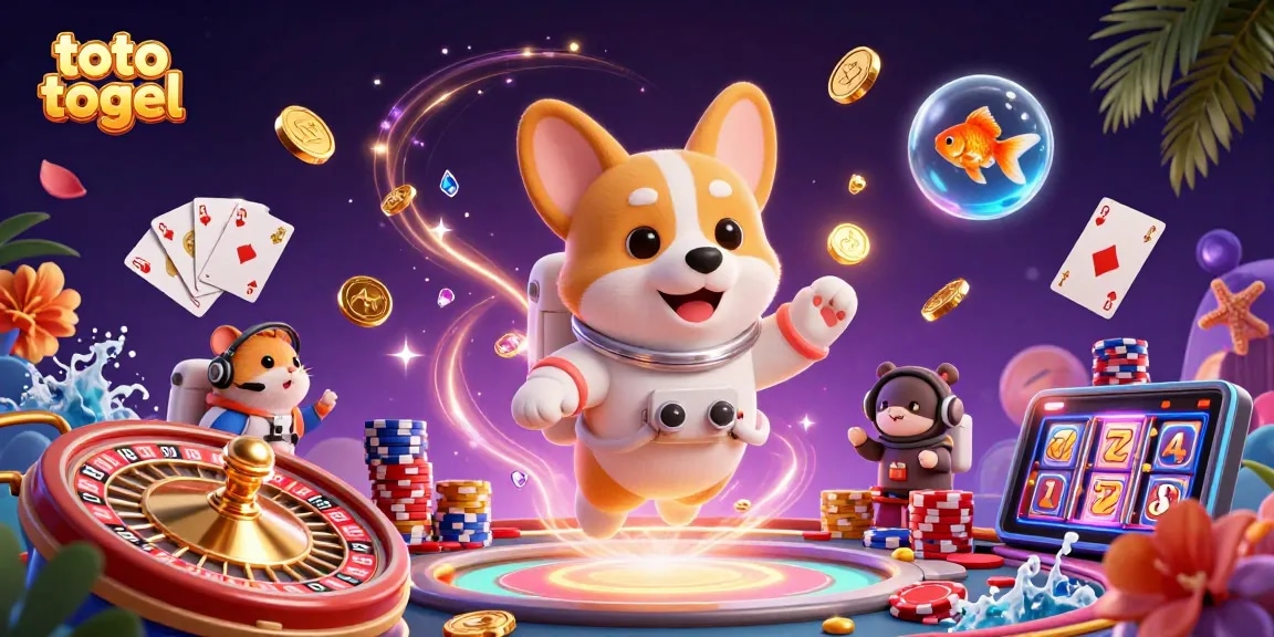 Rasakan serunya bermain toto togel di kasino luar angkasa yang penuh dengan koin emas dan permainan kasino lainnya.