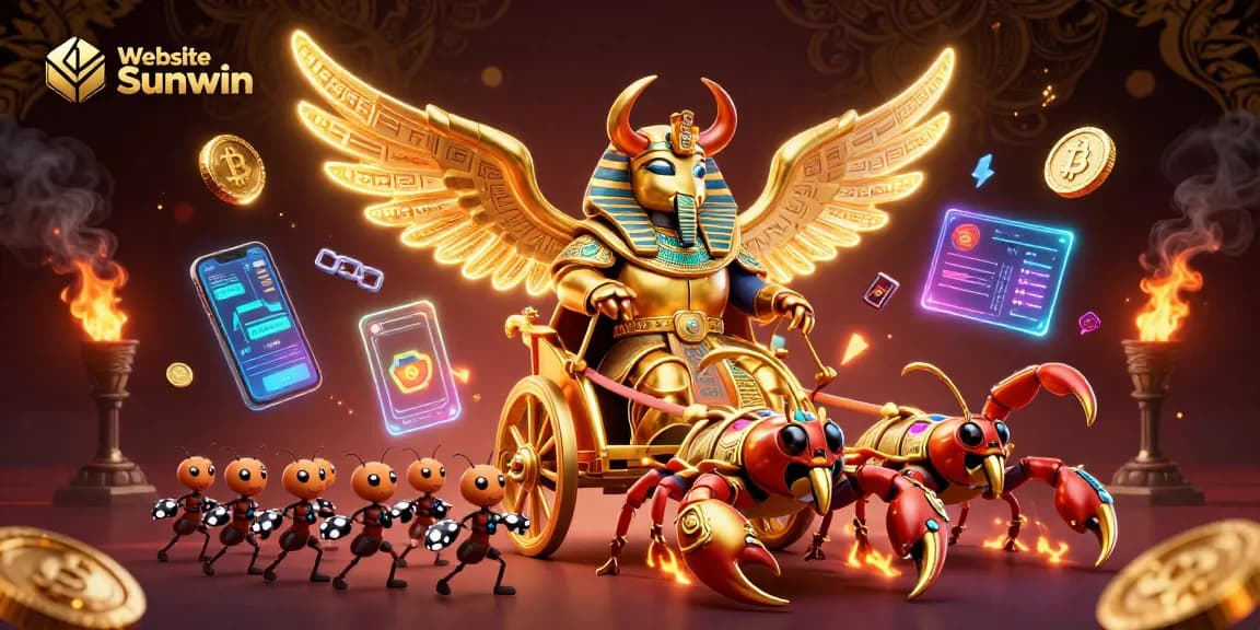Engage with thrilling games at Website Sunwin featuring unique characters and vibrant design elements.