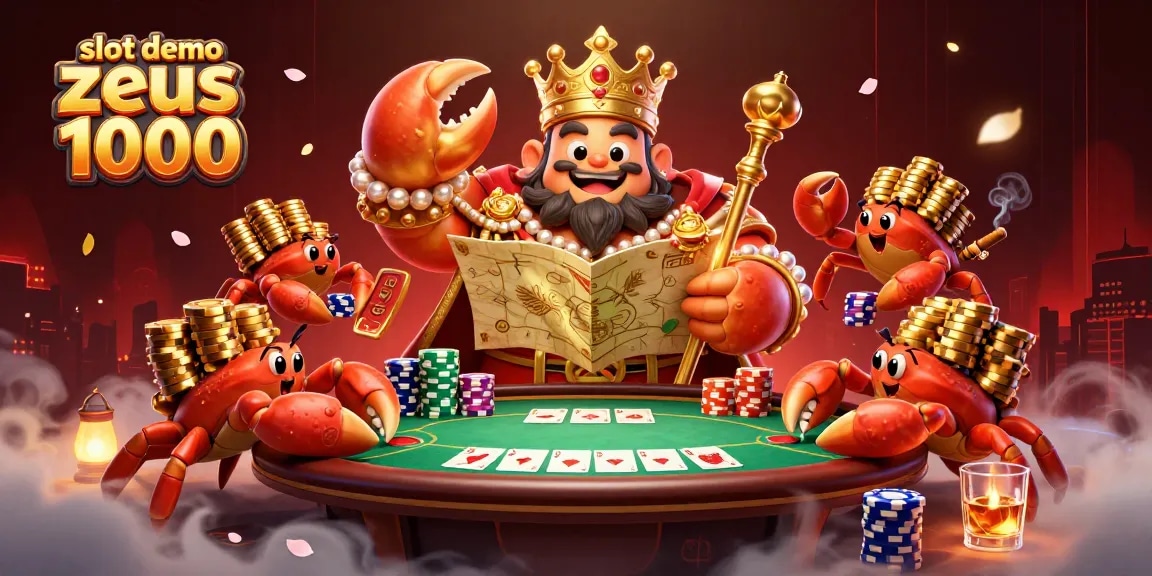Experience the thrill of slot demo zeus 1000 with eye-catching casino graphics showcasing lively gameplay.