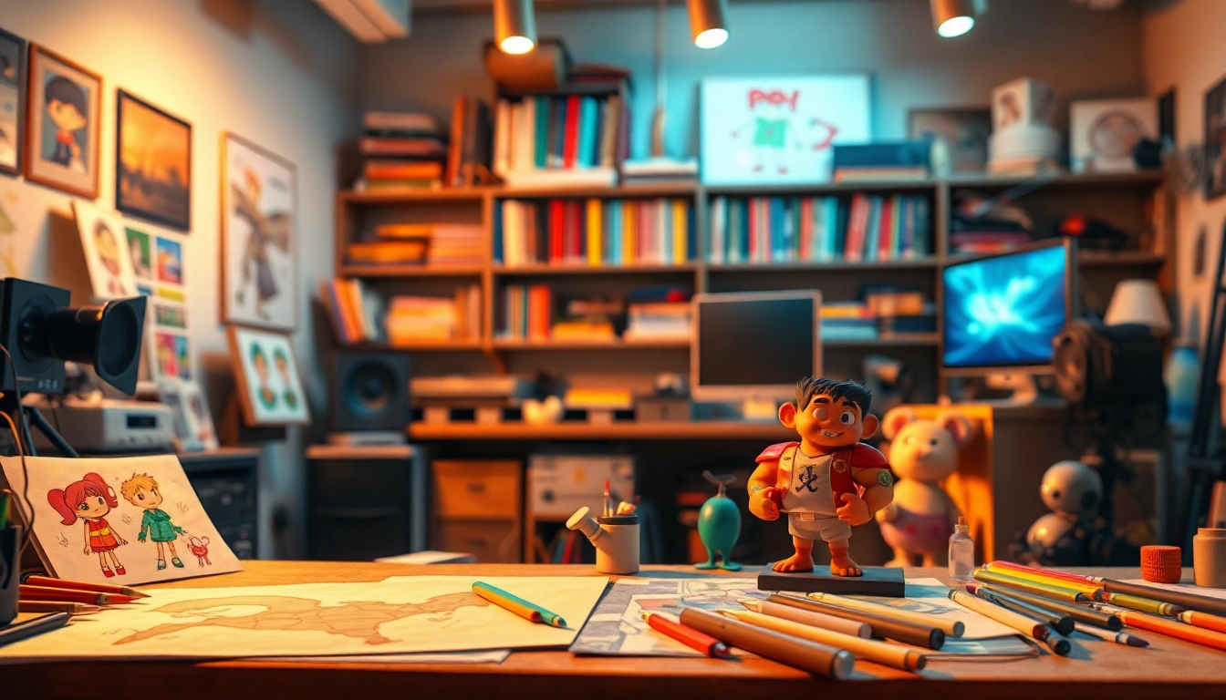 Erstellen Sie 2D Animation mit kreativen Tools und inspirierender Umgebung.