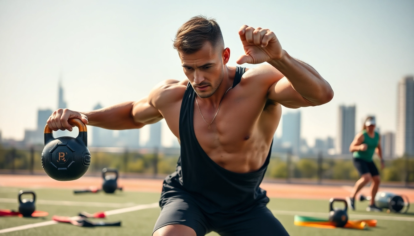 Sportler zeigt intensive Übungen im Bereich phantom athletics im Freien.