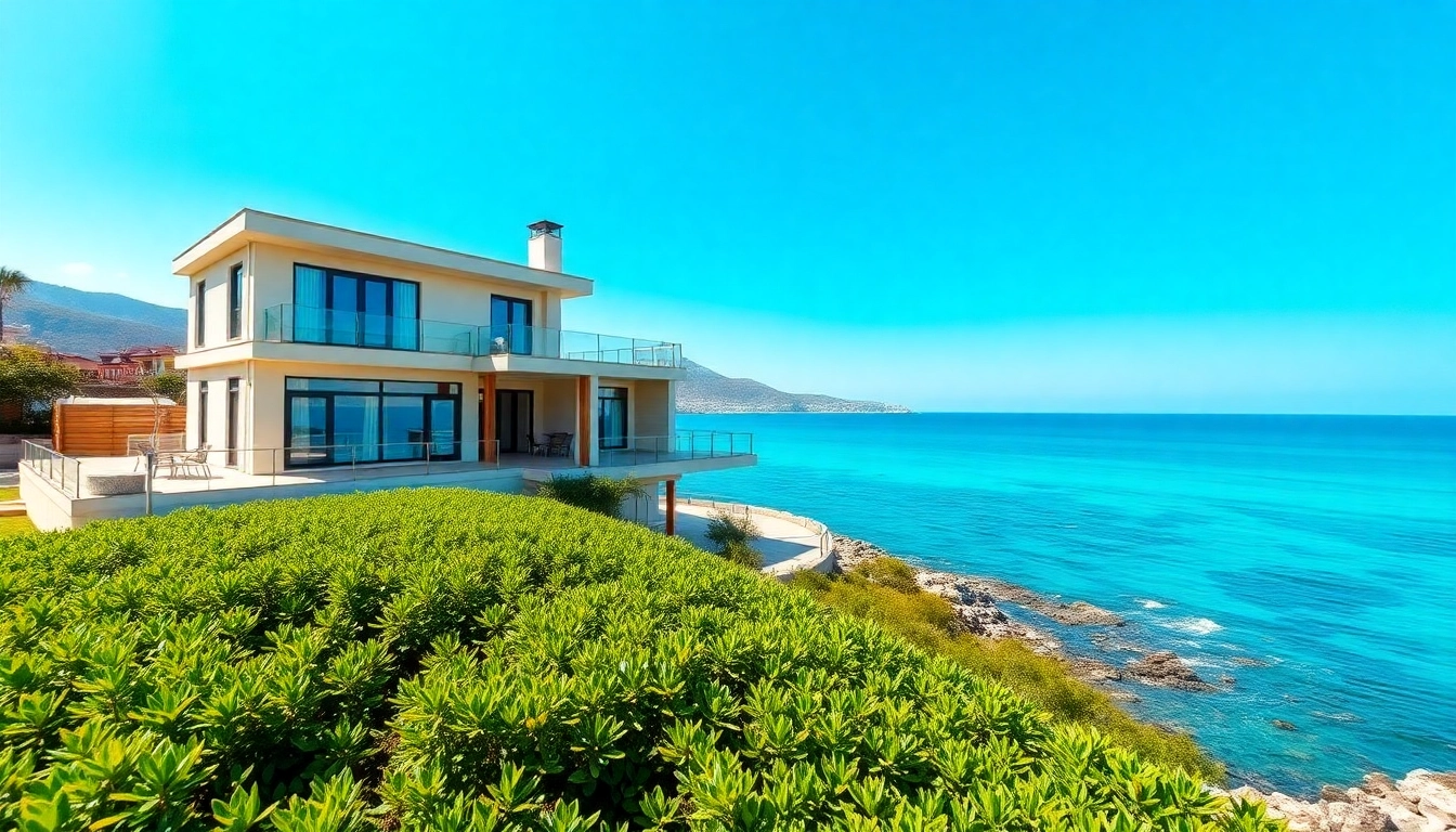 Showcase of beautiful houses for sale in alanya turkey capturing coastal charm and modern living.