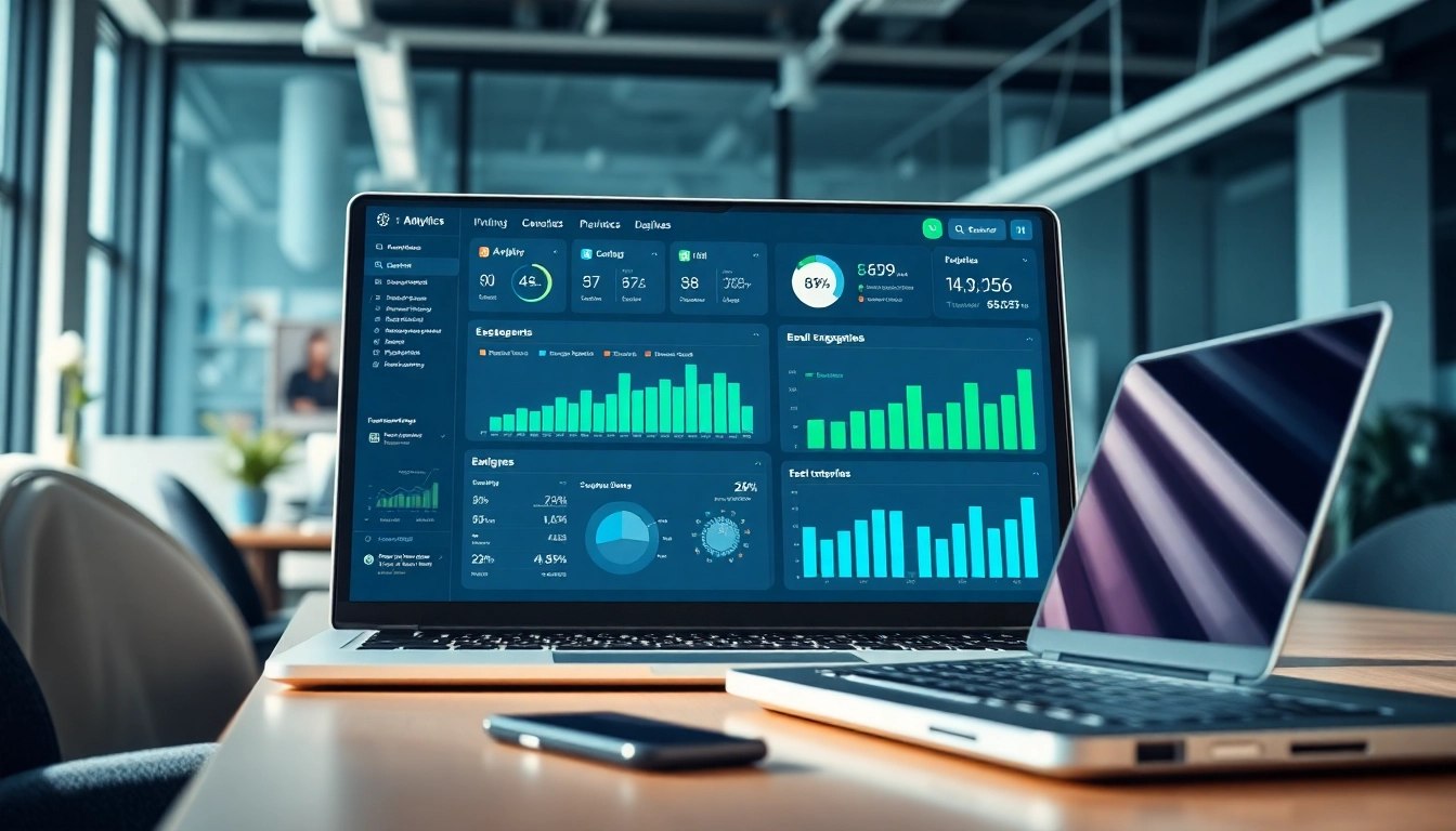 Visual representation of the best smm panel analytics dashboard showcasing engagement metrics.