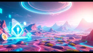 Experience the captivating design of Freedom X in a vibrant AI game world setting.