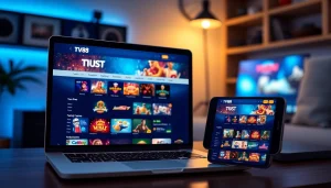 TV88 online gaming platform showcasing interactive casino games and sports betting options.