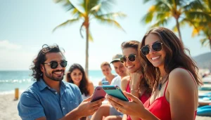 Engage in thrilling sports betting in Mexico amid a lively beachfront atmosphere.