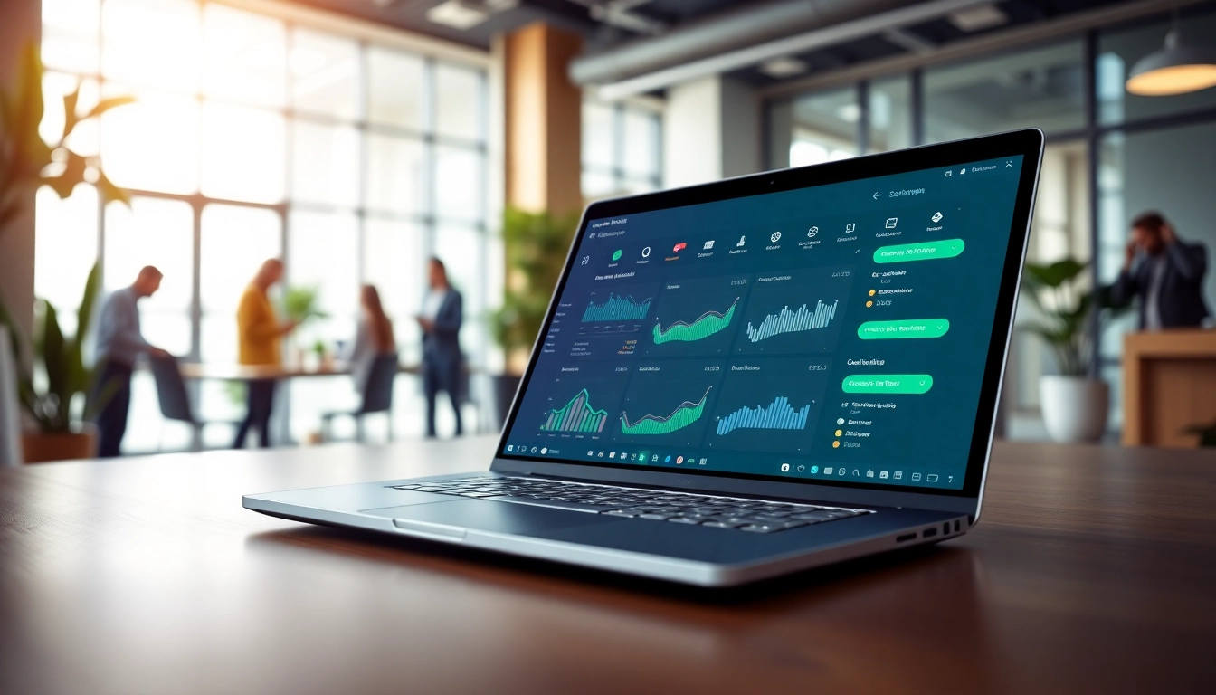 Optimize customer engagement with WhatsApp Smart CRM software displayed on a modern laptop.