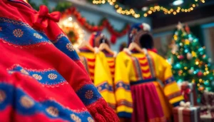 Pietenpak kostuums in een feestelijke omgeving met kleurrijke details.