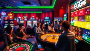 Experience the vibrant online casino scene of gg88.com featuring engaging players and exciting gaming activities.