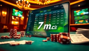 Engage with 7m cn to access real-time betting odds and soccer statistics in an exciting casino environment.