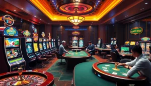 Navigating the exciting world of nhà cái nohu90 with engaging casino games and vibrant betting scenes.