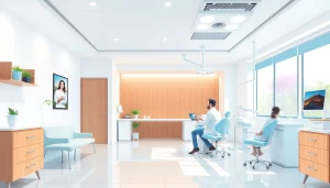 dental implant services in putrajaya showcased in a modern clinic with patient-friendly atmosphere