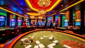 Engage in a thrilling Go8 casino experience with vivid tables and exciting games.