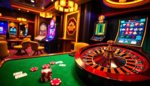 Engaging scene of a casino tabletop with 88xx poker chips, inviting gamblers to play for thrilling rewards.