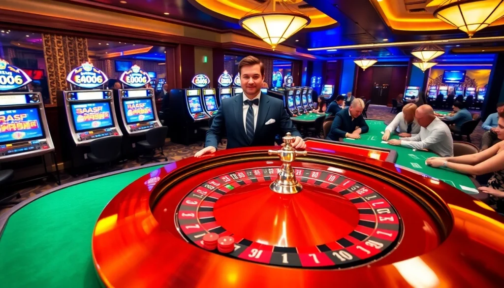 Experience the thrill of gambling at OK365LV.COM with a vibrant casino scene and engaging players.