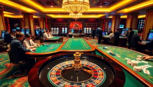 Experience the thrill of gaming at trang chủ 789win with vibrant casino scenes and professional dealers.