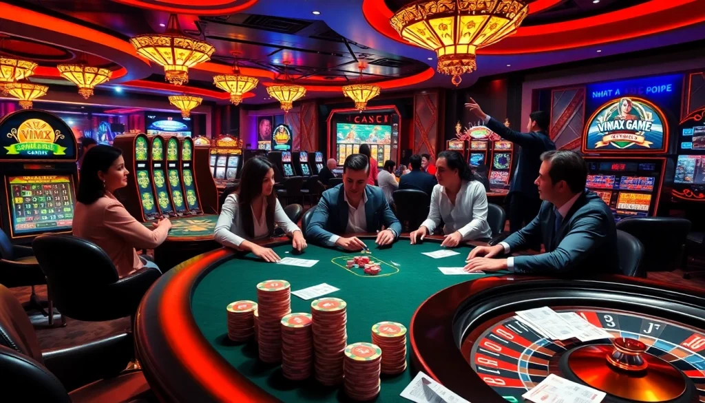 Winning at VMAX Game's casino tables promises excitement and distinct opportunities.