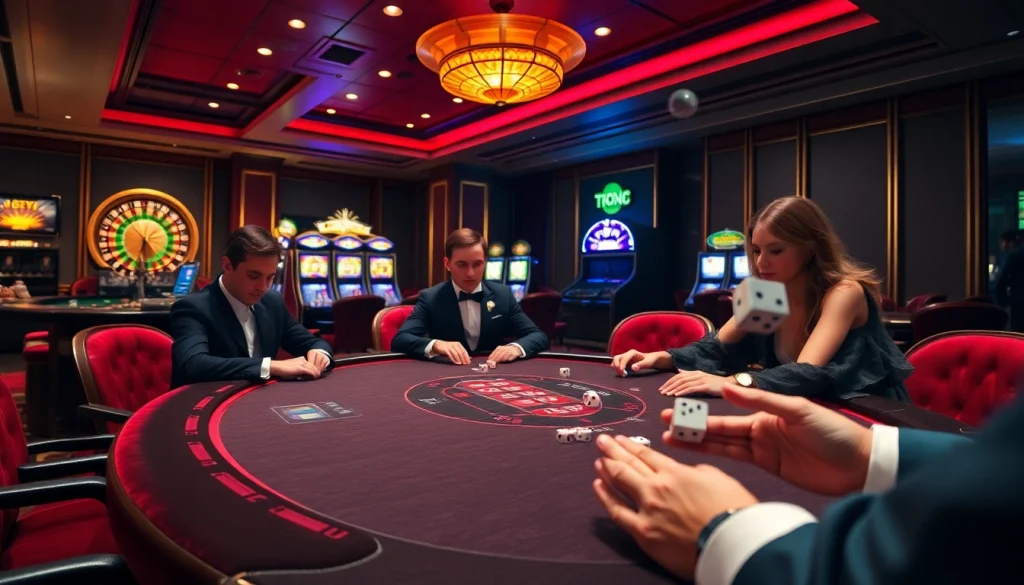 Experience the excitement of gambling at https://tt88.fund/ with a luxurious casino poker scene.