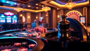 Players engaging with virtual games in the vibrant online b52club casino environment.