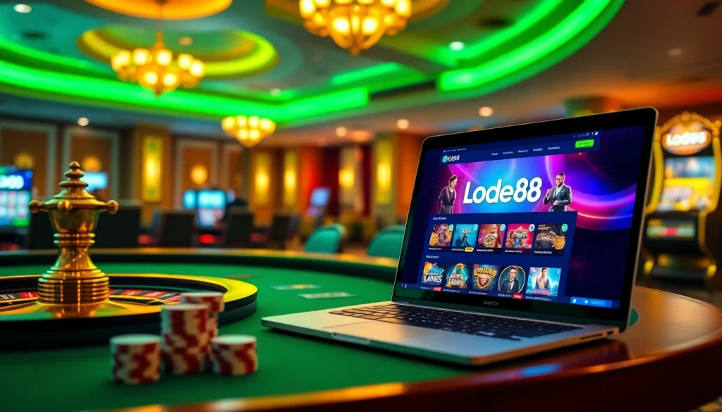 Experience thrilling gameplay at https://lode88uk.com/ featuring roulette, slots, and poker action.