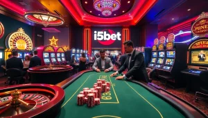 Experience the excitement of i5bet with vibrant casino games and professional gamblers.