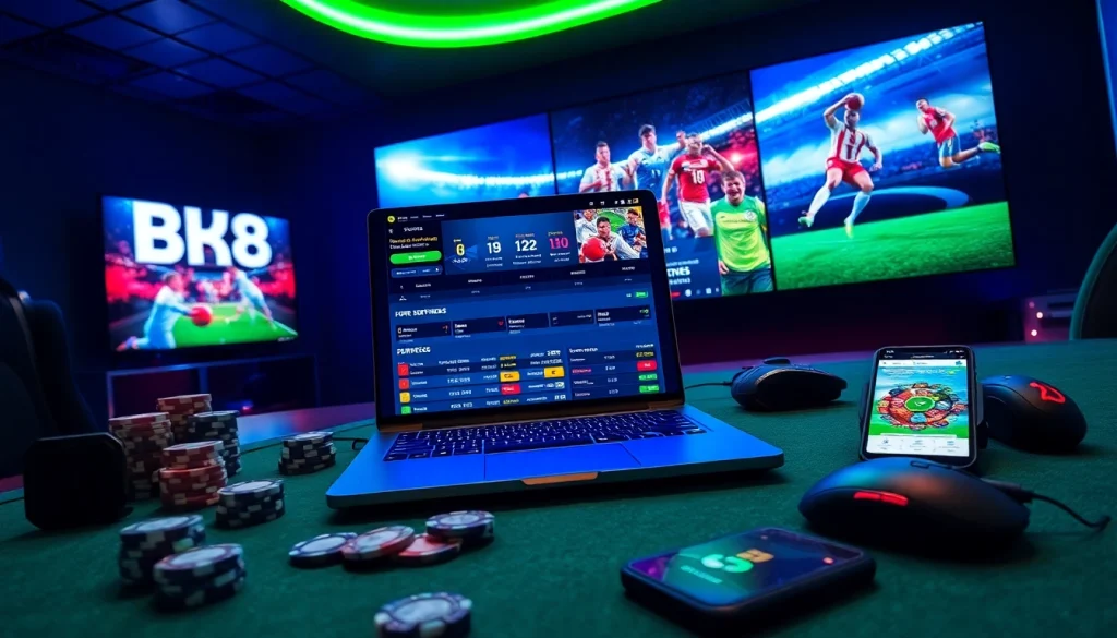 Engaging in สมัครแทงบอล with vibrant betting interfaces and professional tools for better odds.