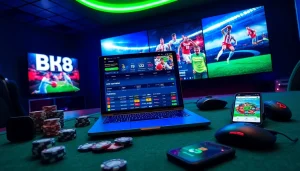 Engaging in สมัครแทงบอล with vibrant betting interfaces and professional tools for better odds.