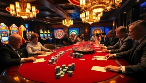 Experience the thrill of gambling at https://xoixoai.com/ with a luxurious poker game atmosphere.
