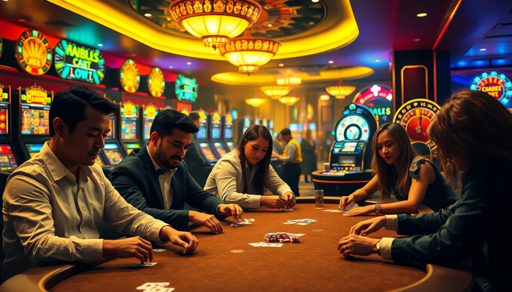 Experience high-stakes gaming at a luxurious casino table featuring 789 P styled elements.