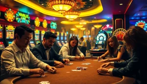 Experience high-stakes gaming at a luxurious casino table featuring 789 P styled elements.