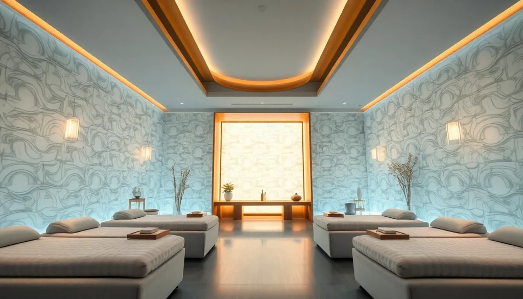 静かな雰囲気とエレガントな装飾を備えた京都のソープランドの豪華な内装。