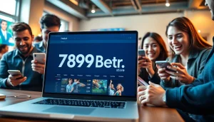 Engaging gaming scene at 789bet.store showcasing diverse players interacting with multiple devices.