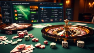 Engaging players at https://lc88.jpn.com/ with a luxurious casino gaming table.