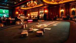 Experience high-stakes poker at luongsontv60com with lavish chips and an inviting atmosphere.