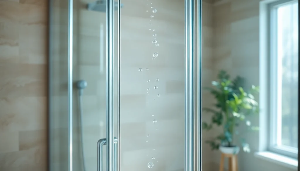 Die Duschkabine 100x100 bietet modernes Design und luxuriöse Details in einem stilvollen Badezimmer.