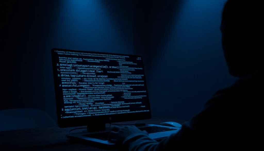 The Hidden Wiki display on a dark web interface, showcasing .onion links amid a secure browsing environment.