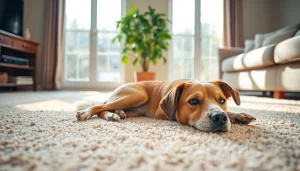 Experience effective pet odor carpet cleaning in a beautiful living room setting