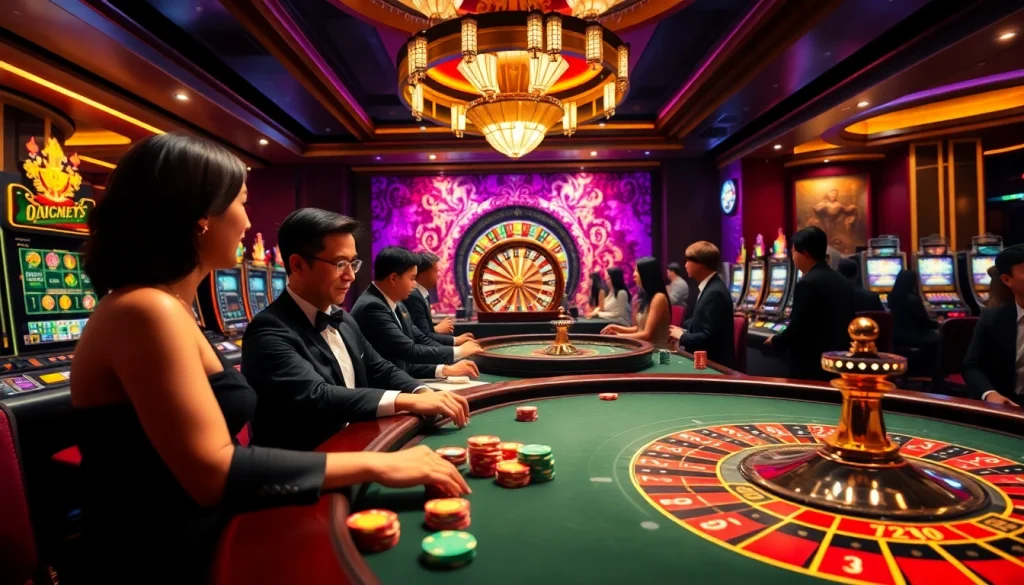 Experience the excitement of gambling at Nhà cái F168 with vibrant casino games and thrilling experiences.
