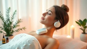 How to tighten neck skin with effective home spa treatments and beauty devices.