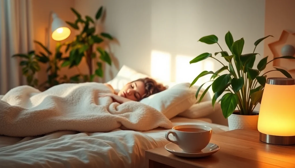 静かな寝室環境で風邪を一晩で回復させる効果的な方法。