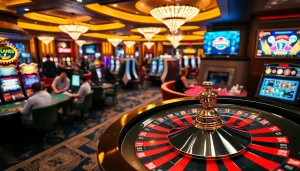 Experience the excitement of MV88 technology enhancing casino gameplay with vibrant tables and lively atmosphere.