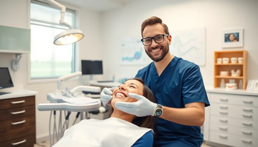 edmonton orthodontist providing care in a modern clinic with advanced equipment